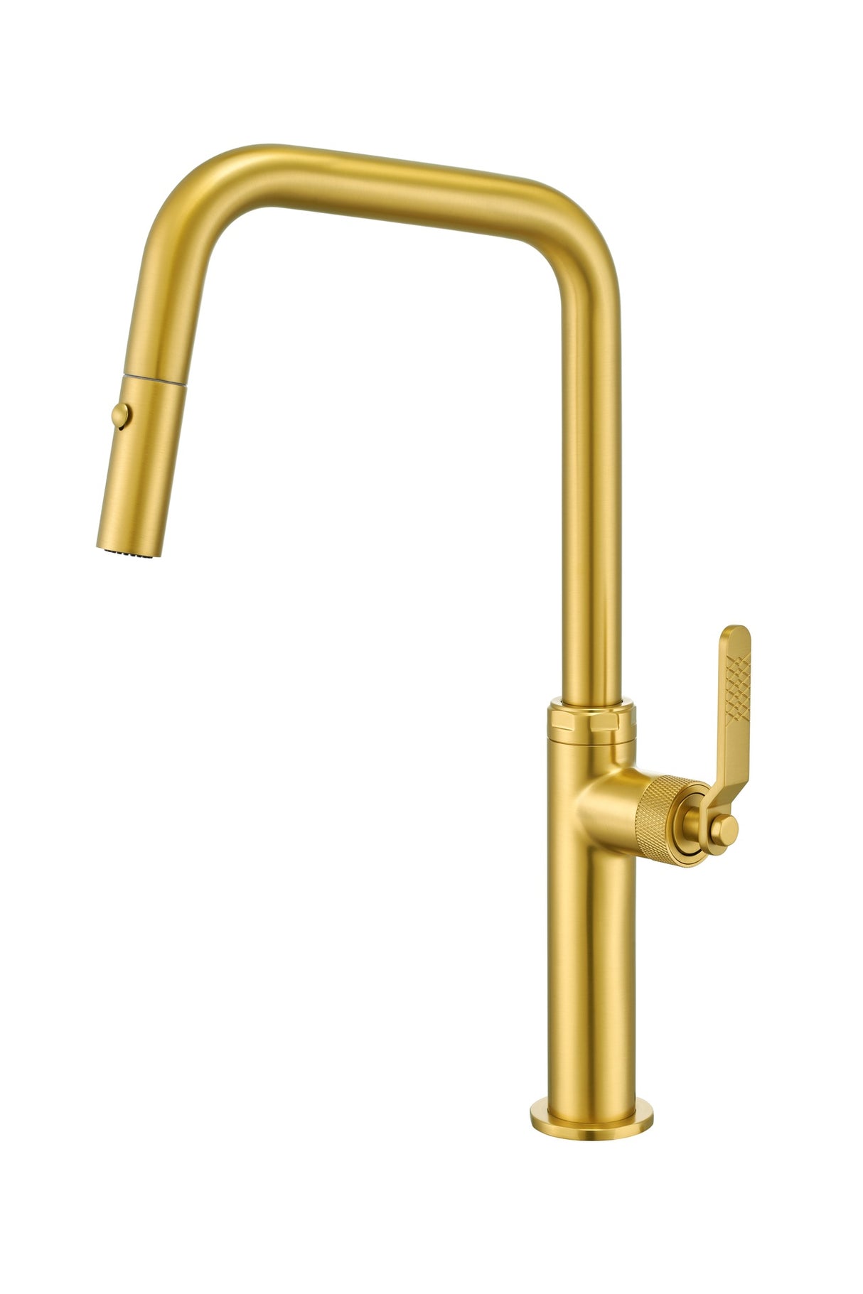 Pull-down Kitchen Mixer High (Brushed Gold)
