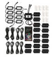 Upgraded RGB LED Rock Light Multicolor Set with Bluetooth Controller