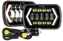 7x6" LED Projector Headlights