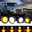 LED Turn Signal & Fender Flares Side Marker Light Replacement Amber & White with DRL