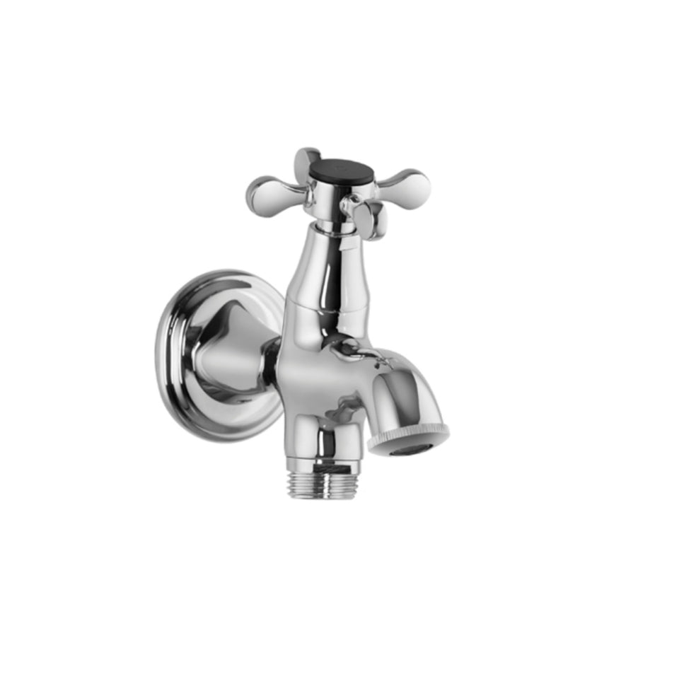 2-Way Bib Cock - Chrome