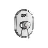 Single Lever Exposed Parts Kit of Diverter - Chrome