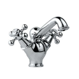 Central Hole Basin Mixer - Chrome