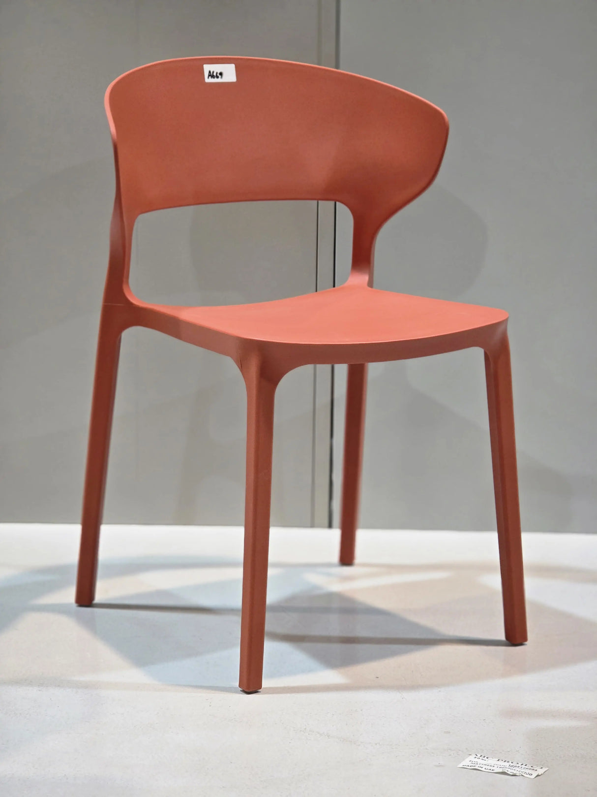Plastic Chair A669 (Red)