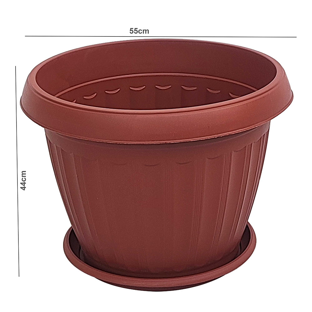 Round Plastic Home Decor Flower