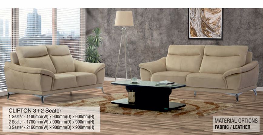 Clifton Sofa Set SCF3+2