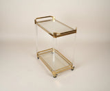 Glass Utility Trolley DC1040