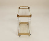 Glass Utility Trolley DC1040