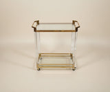 Glass Utility Trolley DC1040