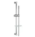 Slide Rail Set with Hand Shower, Hose & Soap Dish