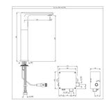 Tall Boy Sensor Faucet - Chrome