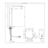 Tall Boy Sensor Faucet - Chrome