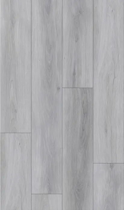 SPC FLOORING-Frost Grey PLANK(83036B-1)- 1220*180 - 5.5/0.5+2.0MM IXPE=7.5MM (Plank) (7,1.54) BuyonBudget