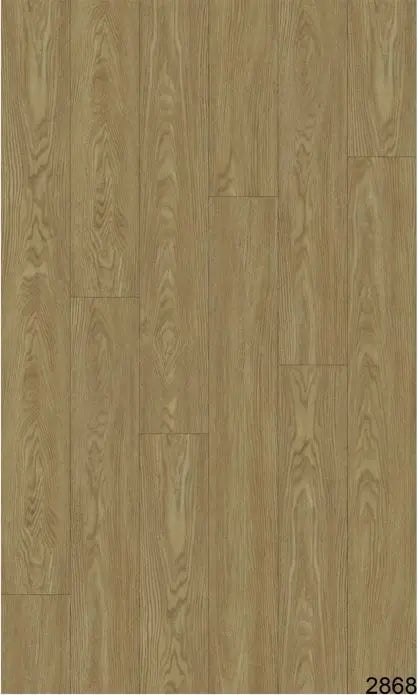 SPC FLOORING-Medium Oak (2868)- 1220*180 - 5.5/0.5+2.0MM IXPE=7.5MM (Plank) (7,1.54) BuyonBudget