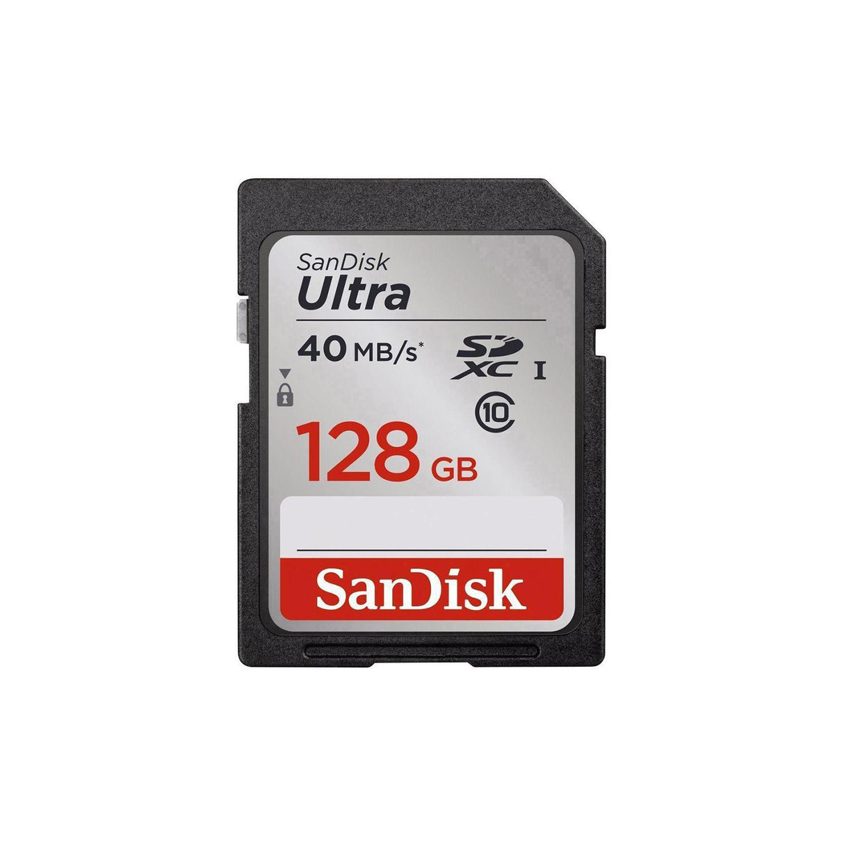 بطاقة SanDisk Ultra® SDHC™ UHS-I وبطاقة SDXC™ UHS-I - سعة 128 جيجابايت