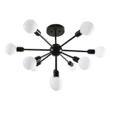 25W Multi-Arm Ceiling Light – Fixed | SanXiang 8002/6+3+1C