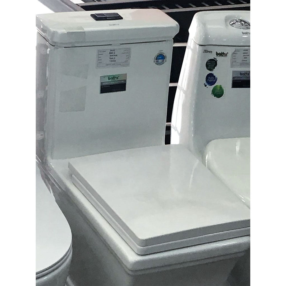 Soft Closing Uf Seat Cover White