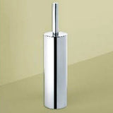 Self Wall Toilet Brush Holder Round - Chrome