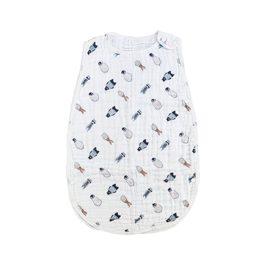 Sleeveless Cotton Baby Sleep Sack - Shape 1