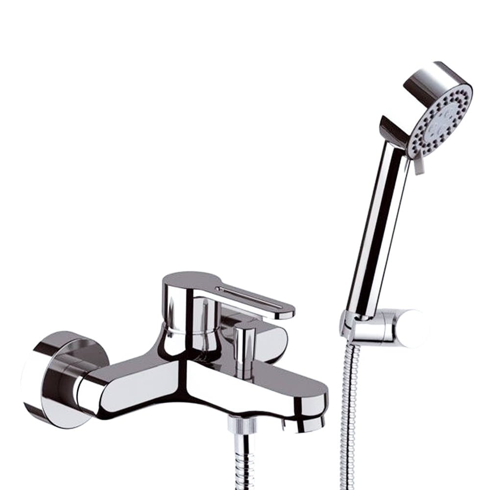 Smart Extra Bath Mix With Kit - Chrome