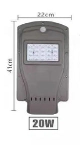 Solar Street Lamp 20w BoB Lights