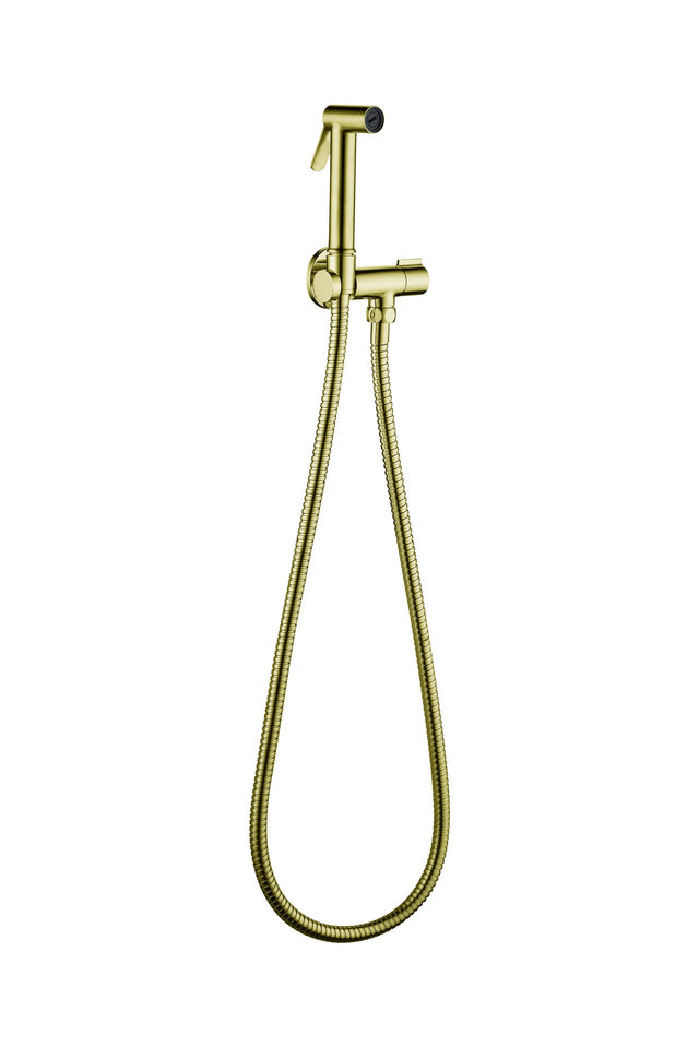 Spray Shower set Brushed Gold - P012687 (Single cold) (62520) Shattaf BuyonBudget