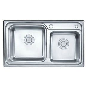 Double Bowl Sink Stainless Steel BuyonBudget