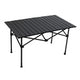 T-A-1 Aluminum Picnic Table - Black (70CM)