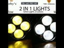 TBS Design 2Inch Light Yellow/White