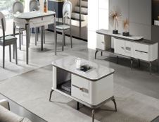 Tea Table M-120 – Marble Top