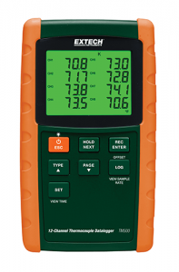 Extech TM500 12-Channel Datalogging Thermometer QATAR