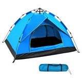 Toby’s New 2–3 Person Automatic Pop Up Camping Tent – JSC42 Blue Outdoor Tent