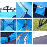 Toby’s New 2–3 Person Automatic Pop Up Camping Tent – JSC42 Blue Outdoor Tent
