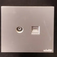Tv Data Socket V013-silver BoB electrical