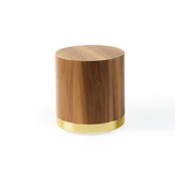 Wooden Lenghty Rounded Teapoy