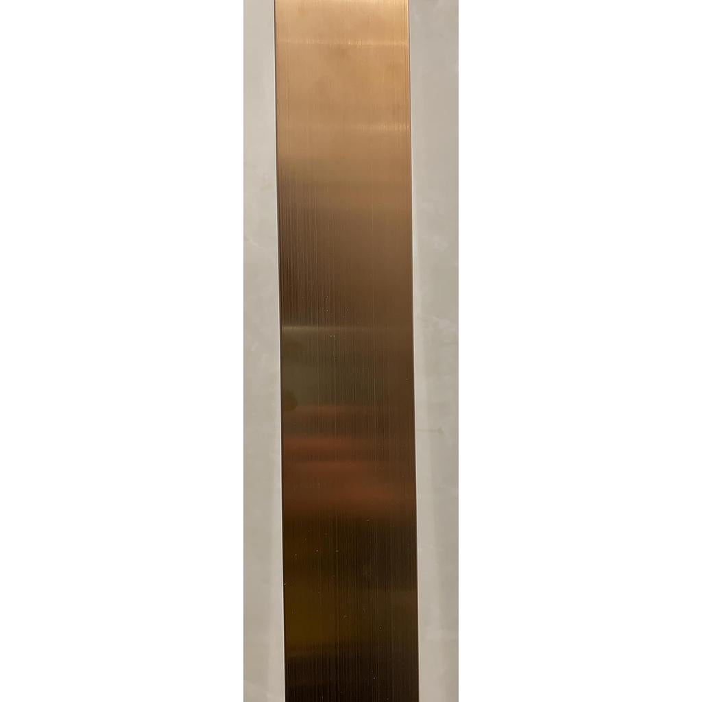 Tile Profile Stainless Steel 304 SJP60-3B-60H Rose Gold (2.4 Mtr)