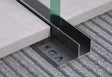 Tile Trim Aluminum-AF763-4M-12H-13W-Black matt BuyonBudget