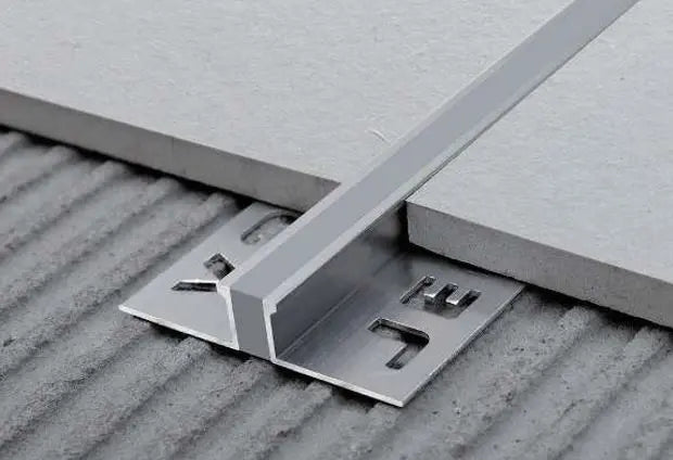 Tile Trim Aluminum-AML782-PL-22.5H-13W(GY)-  Grey Silicone BuyonBudget