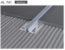 Tile Trim Aluminum Grey AL741-PL-12H
