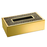 Tissues-box Black Gaudi Square