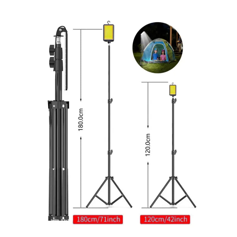 Toby’s VIP-07 WY Metal Body Camping Light – Dual Color White & Yellow