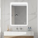 VM1050-70 LED Mirror 600*800 Aluminum Frame-103111 (Brushed Gold)
