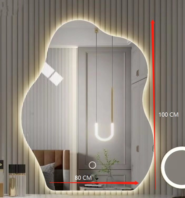 VM1098 Frameless Backlit LED Mirror – 800×1000mm | 4000K Natural Light