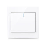 1Gang 2Way Switch (White) PC Panel & PC Frame