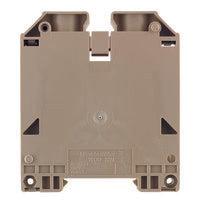 Weidmuller WDU 70N/35 Feed-through terminal, Screw connection, 70 mm², 1000 V, 192 A, dark beige
