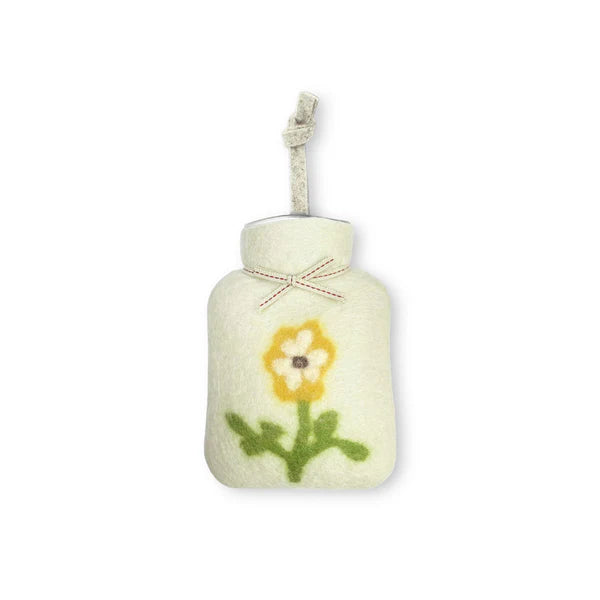 Dorothee Lehnen Mini Hot Water Bottle 0.2L – Primula Motif, Pelican