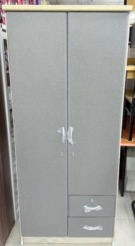 WR RF268 – Two Door Wardrobe (Grey)