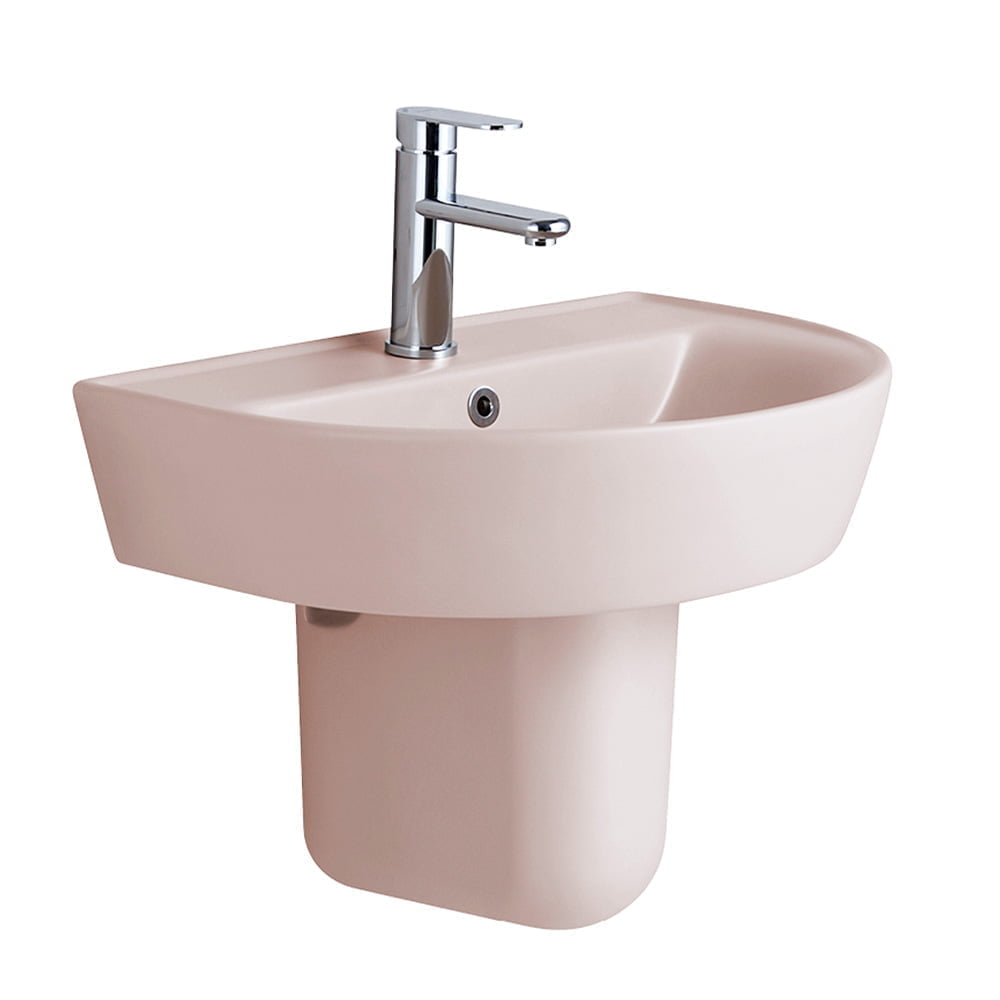 Wall Hung Wash Basin Matt Apricotty Oia Series