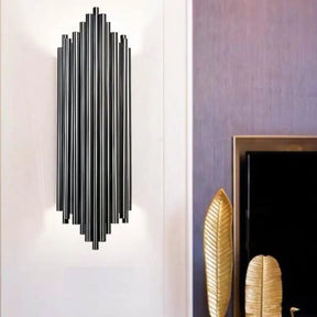 Modern Wall Mounted Down Lighting Flute Crystal Wall Lamp BoB Lights