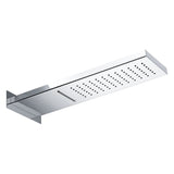Wall Shower Head With Rainfall Waterfall